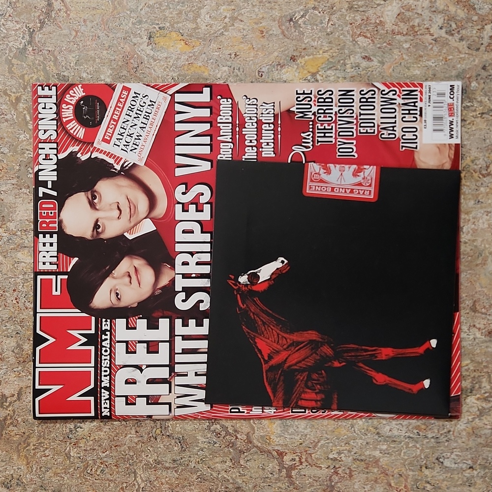 White Stripes NME June 2007 With Record
